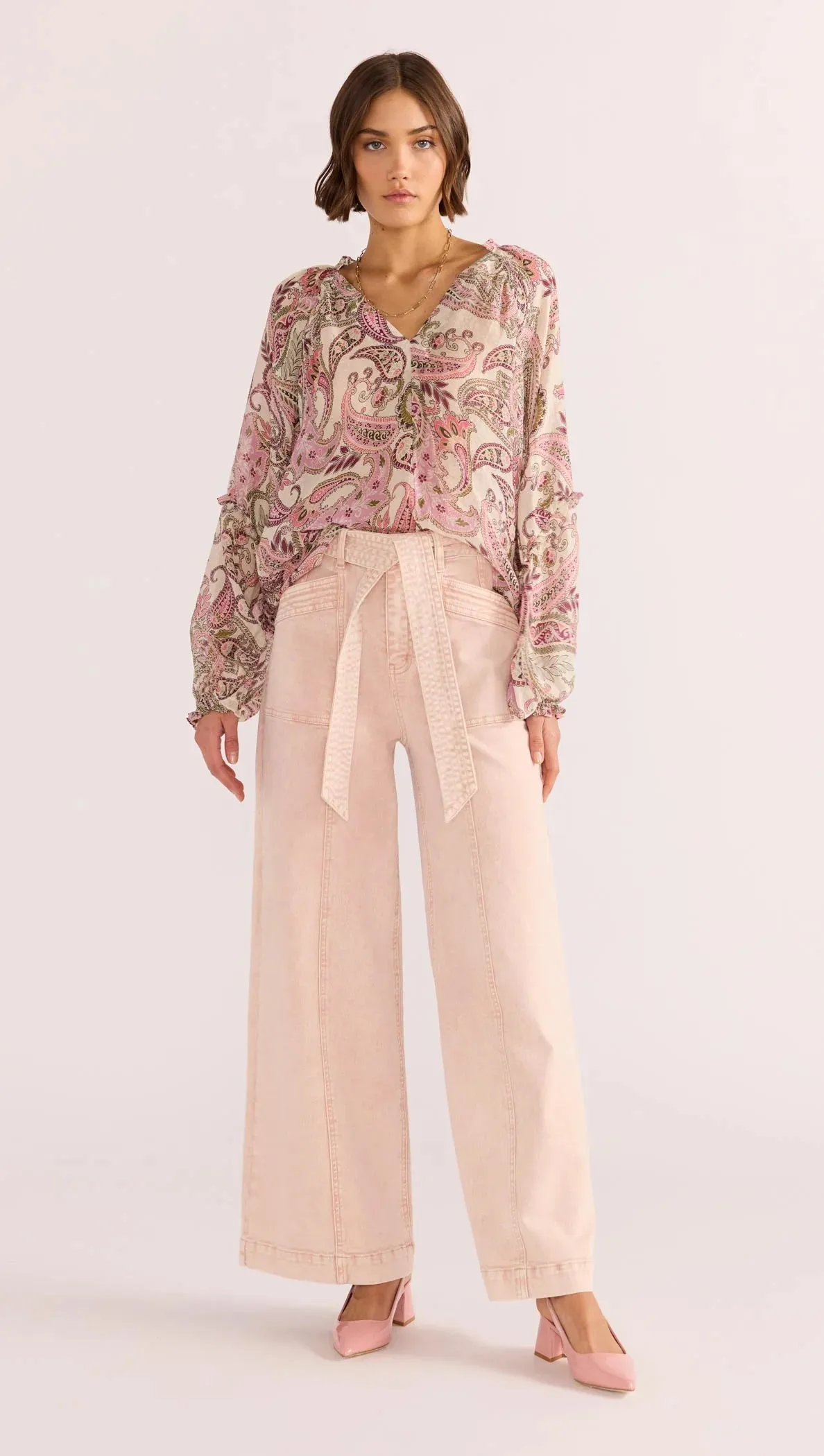 MINKPINK | Cadence Long Sleeve Blouse