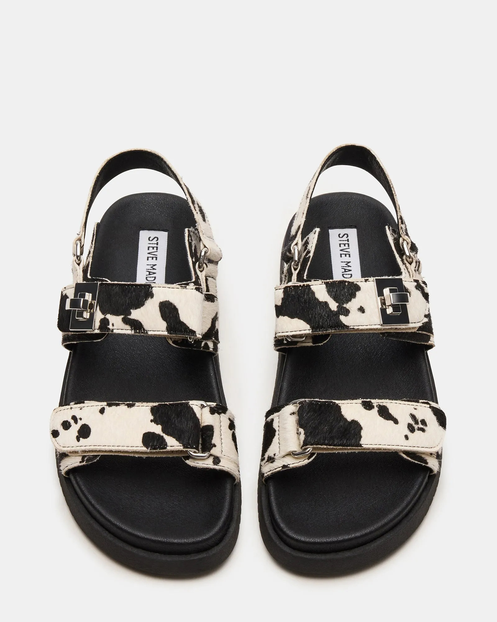 MONA BLACK COW PRINT