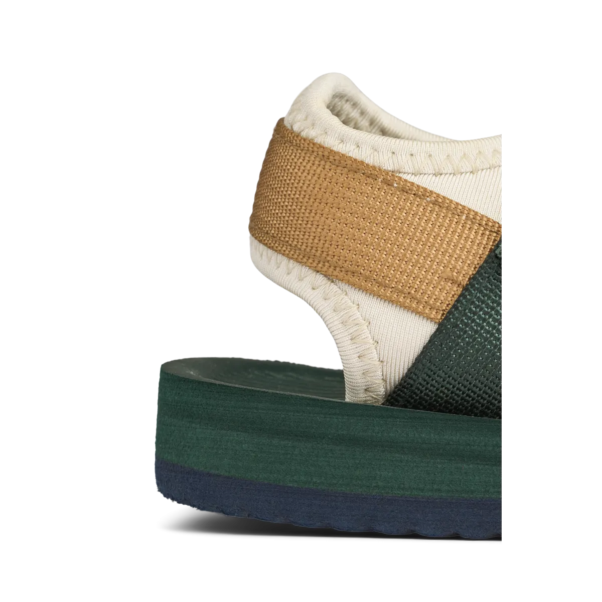 Monty Sandals Hunter Green mix