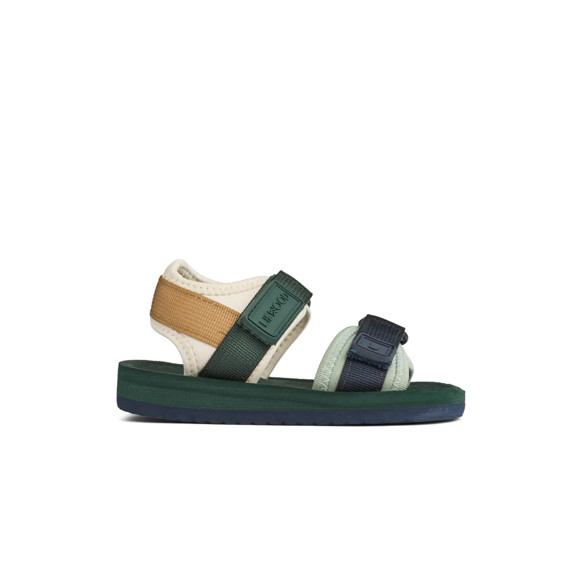 Monty Sandals Hunter Green mix