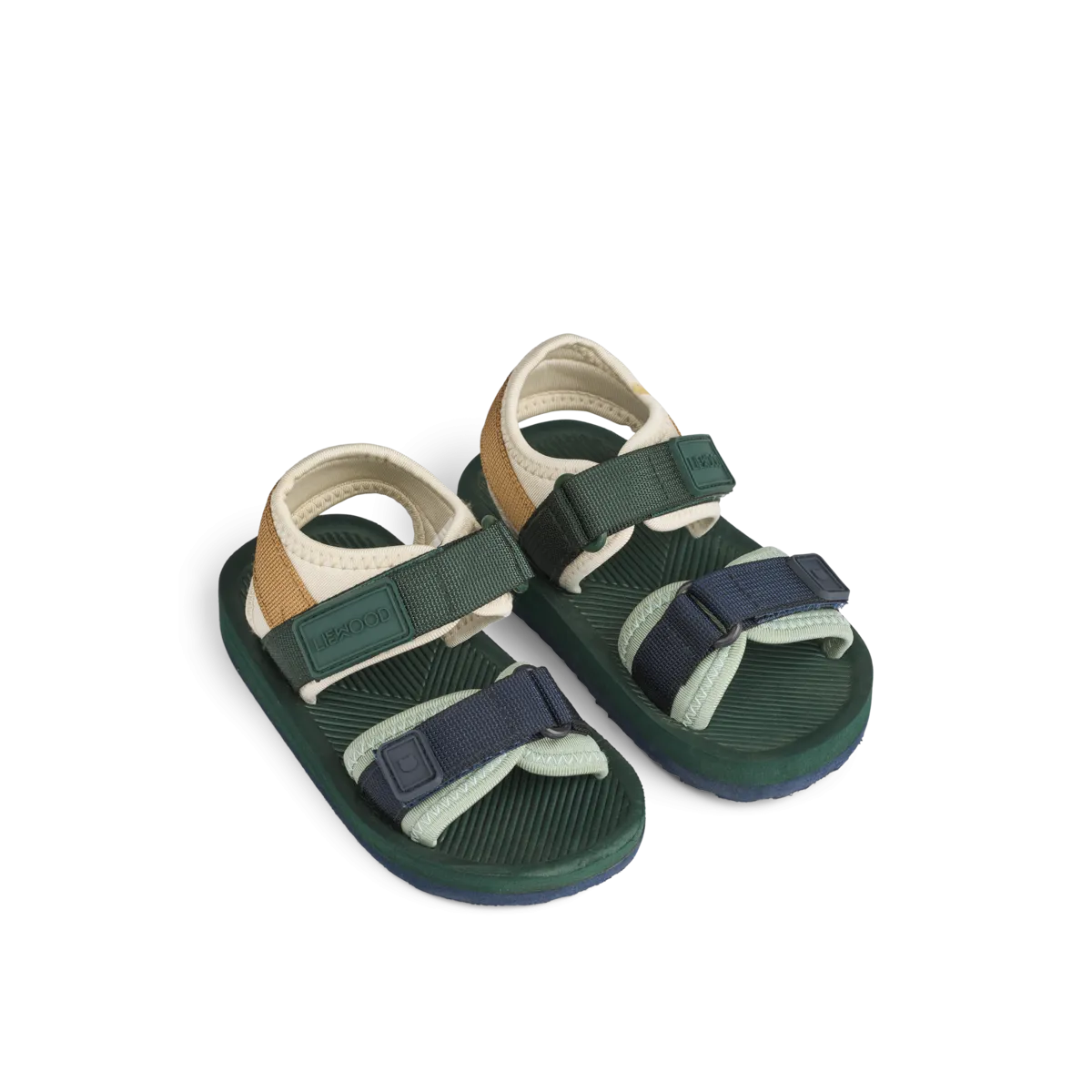 Monty Sandals Hunter Green mix