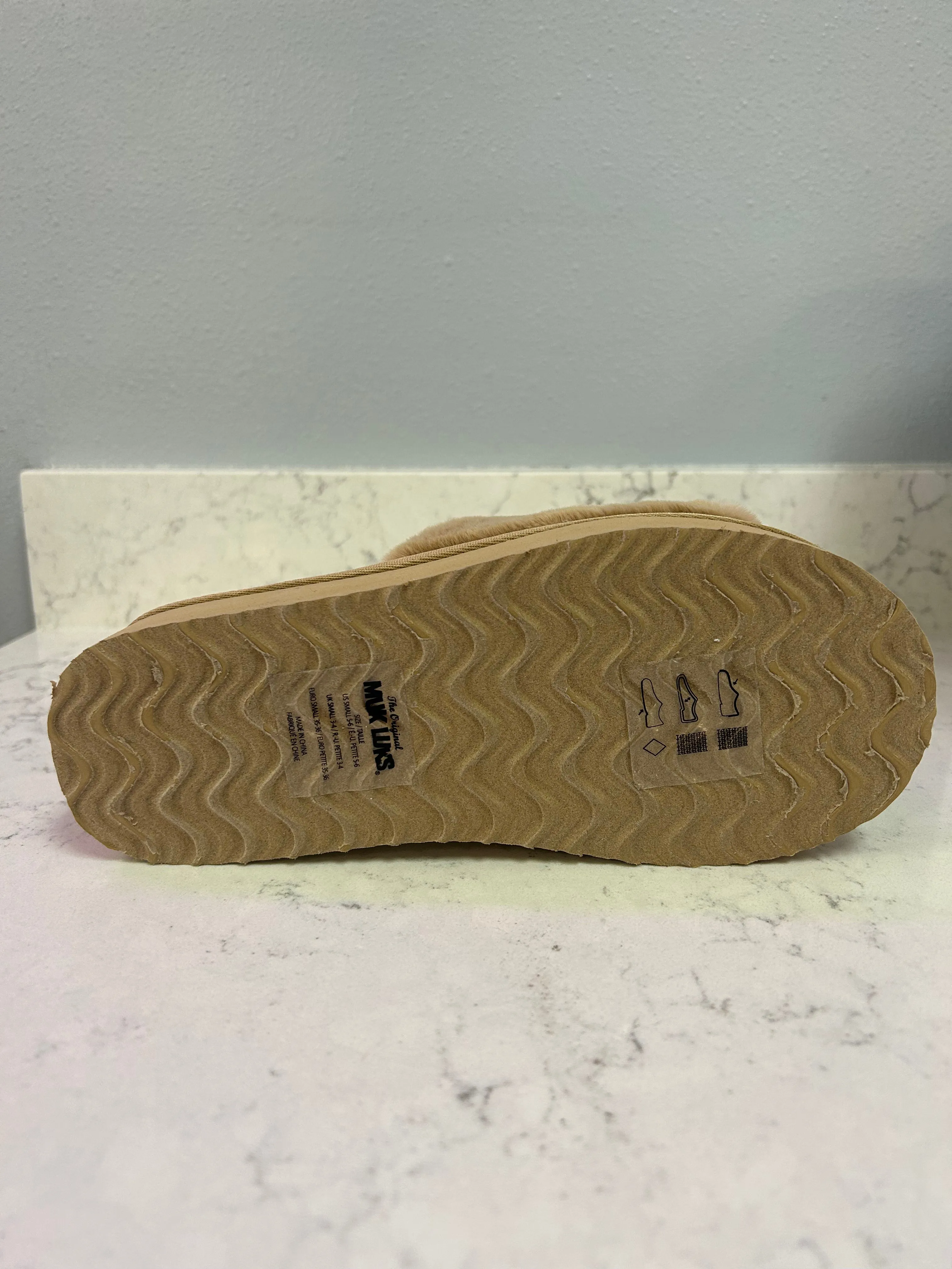 Muk Luks "Platform Slide Slippers"