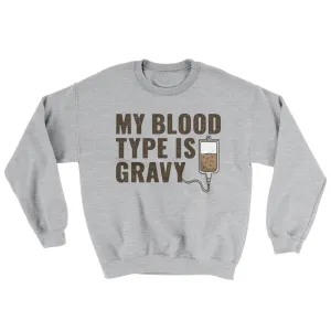 My Blood Type Is Gravy Ugly Sweater