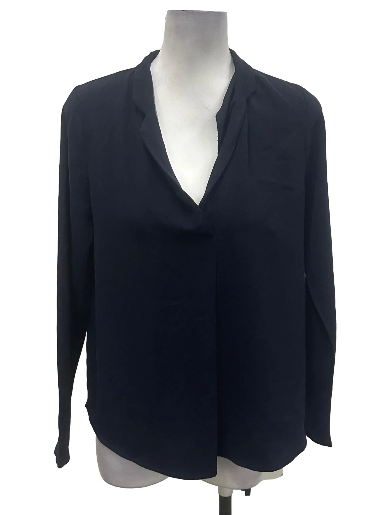 Navy Sleeve Blouse