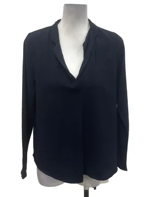 Navy Sleeve Blouse