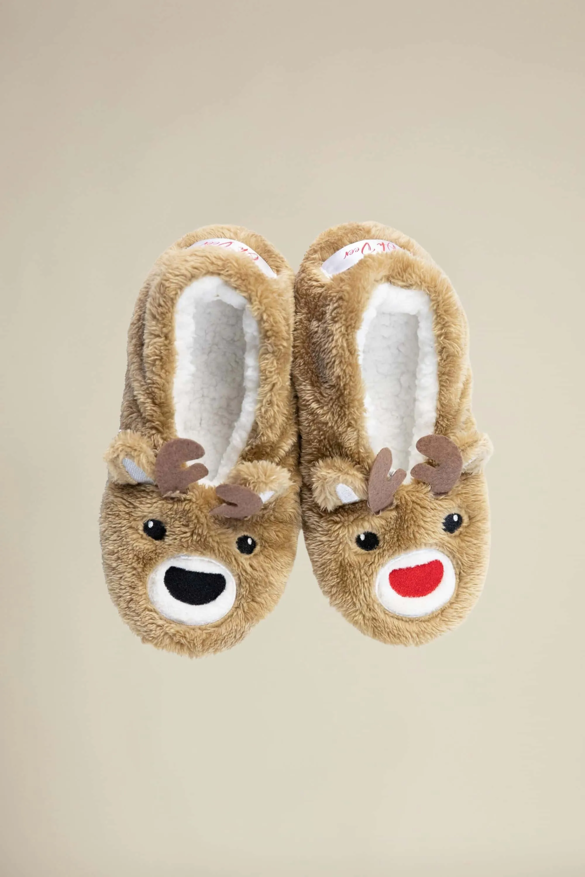 Oh, Deer Christmas Reindeer Footsies