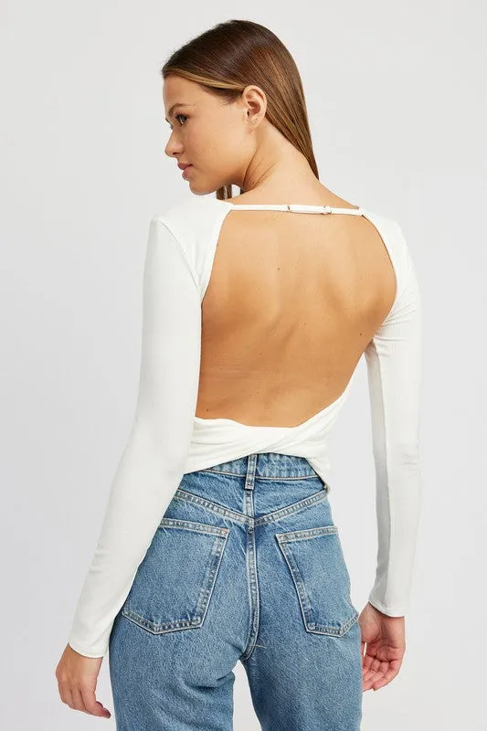 Open Back Top