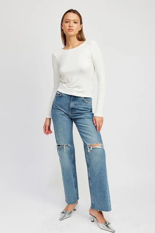 Open Back Top