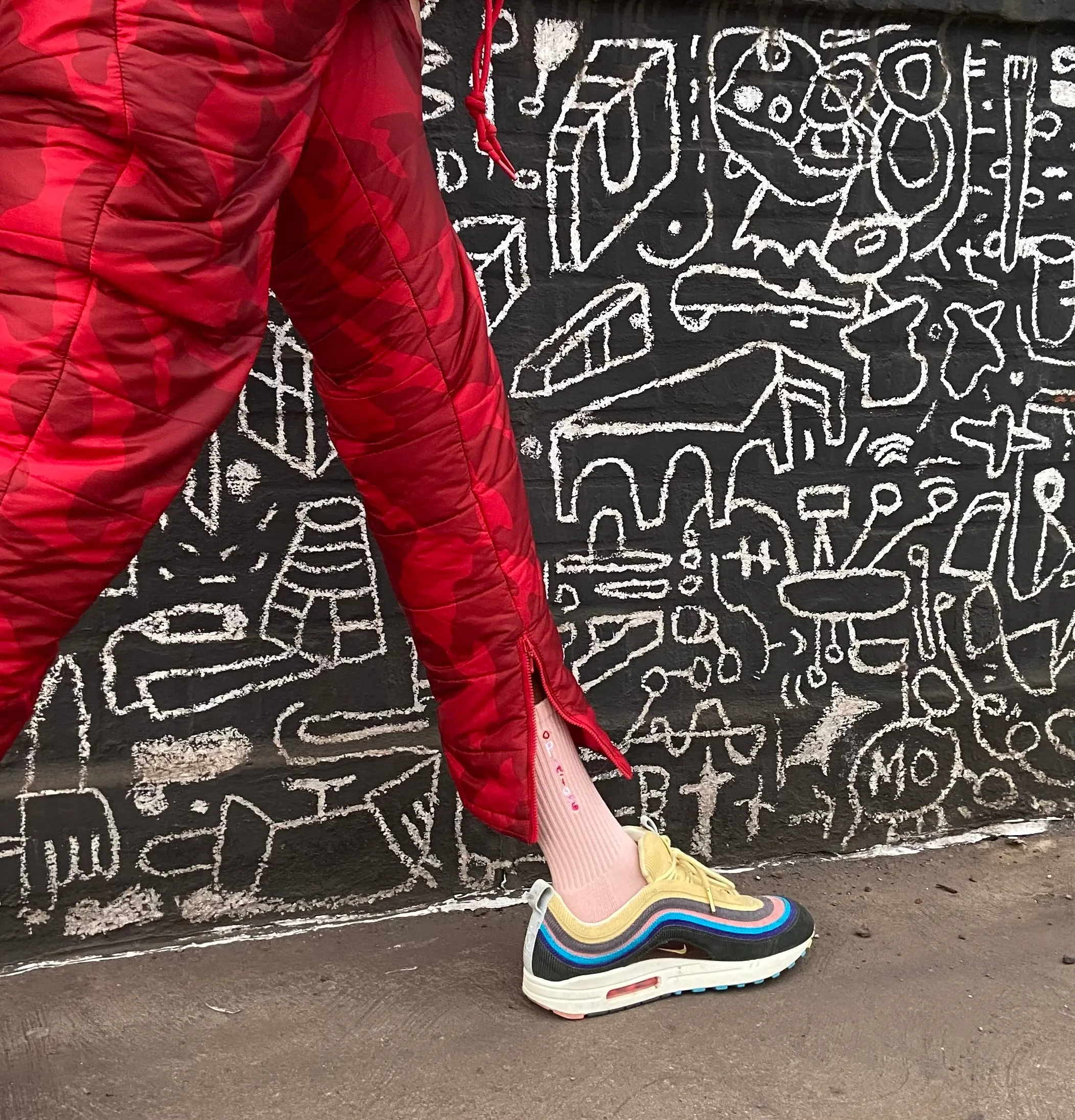 Opinions Logo  2-Pack Mystery Socks (Lt.Pink)