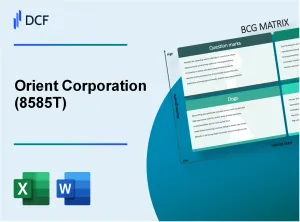 Orient Corporation (8585.T): BCG Matrix