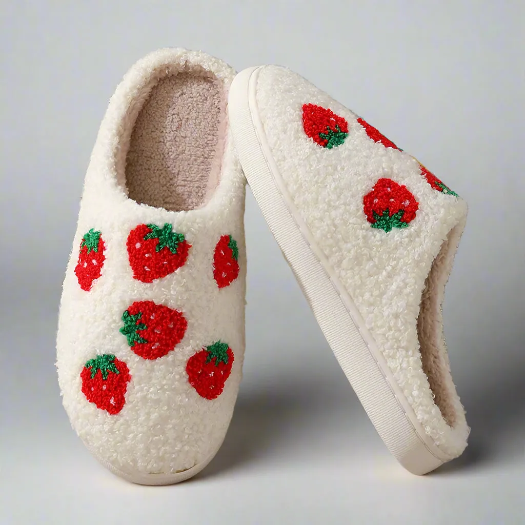 Paloma Strawberry Slippers