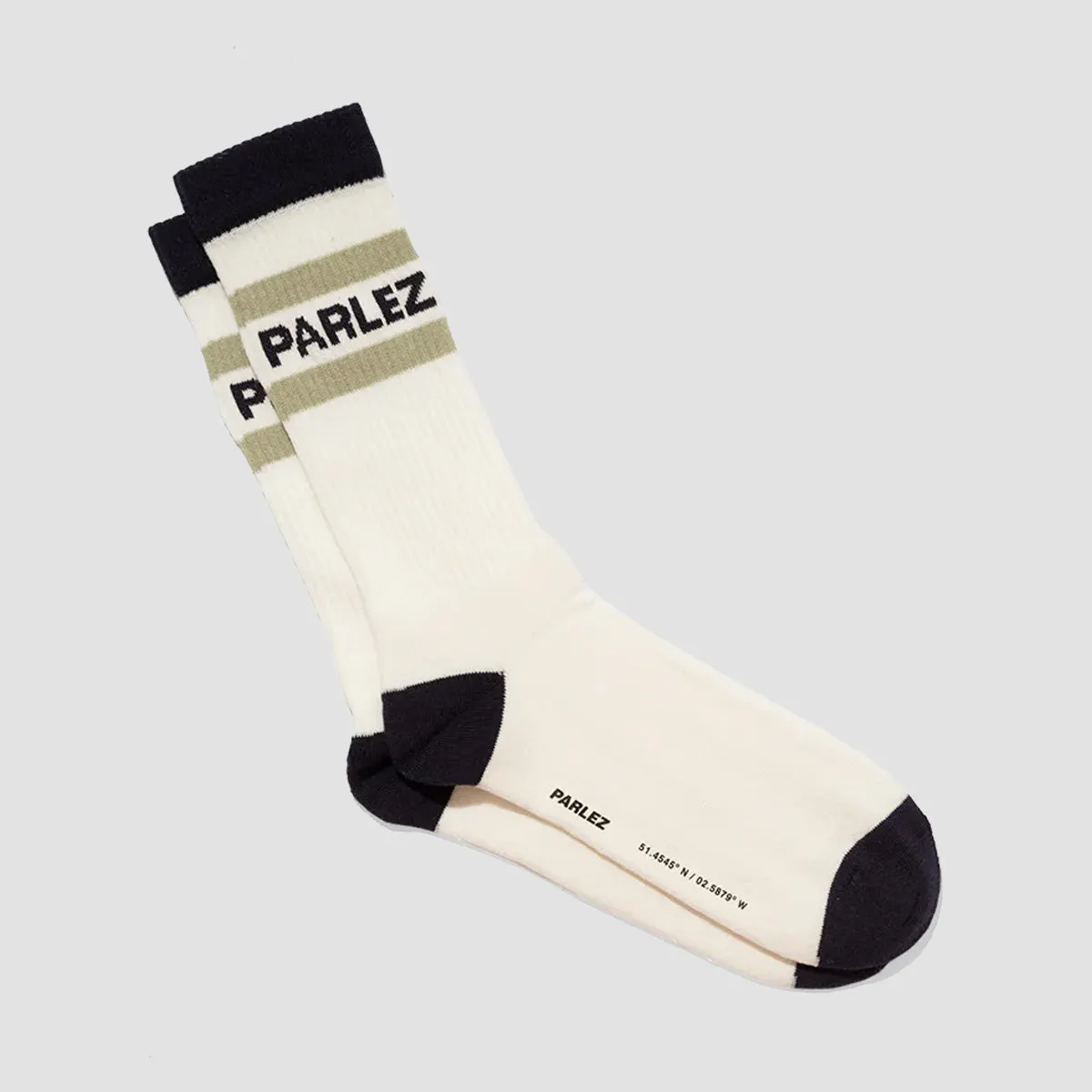 Parlez Strive Socks White/Midnight