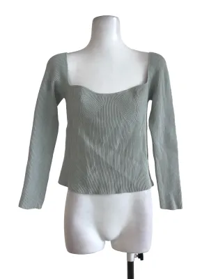 Pastel Green Fitted Top LB