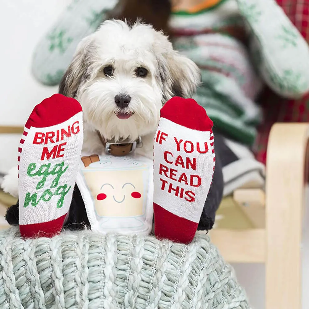 Pearhead Christmas Sock & Toy Gift Set
