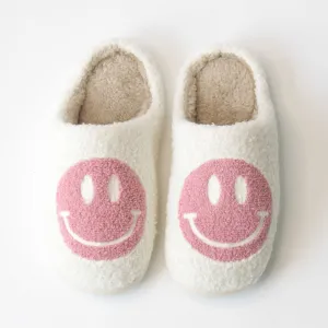 Pink Happy Slippers