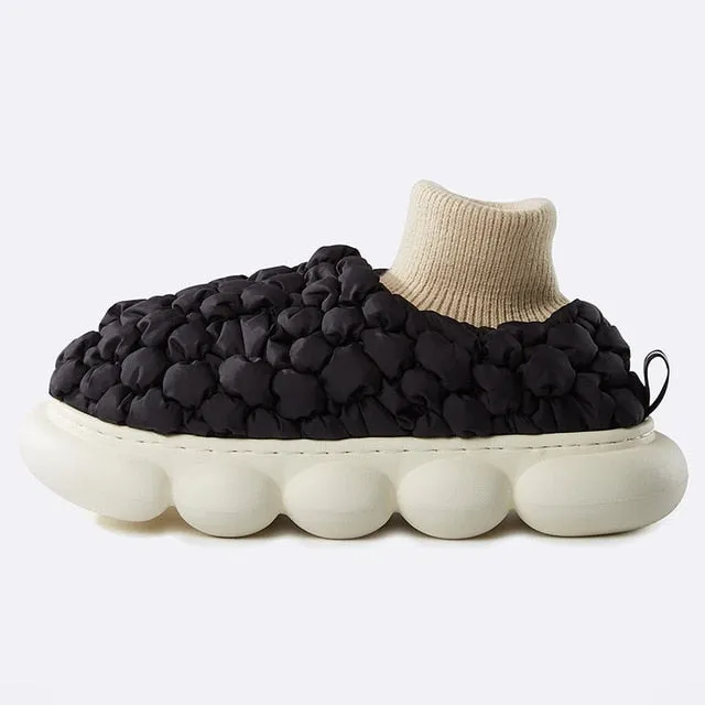 Plush warm Cozy indoor Slippers Couple winter Shoes