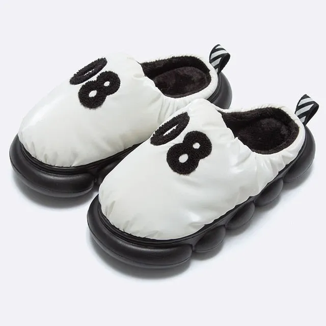 Plush warm Cozy indoor Slippers Couple winter Shoes