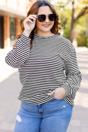 Puff Long Sleeve O Neck Plus Size T Shirt