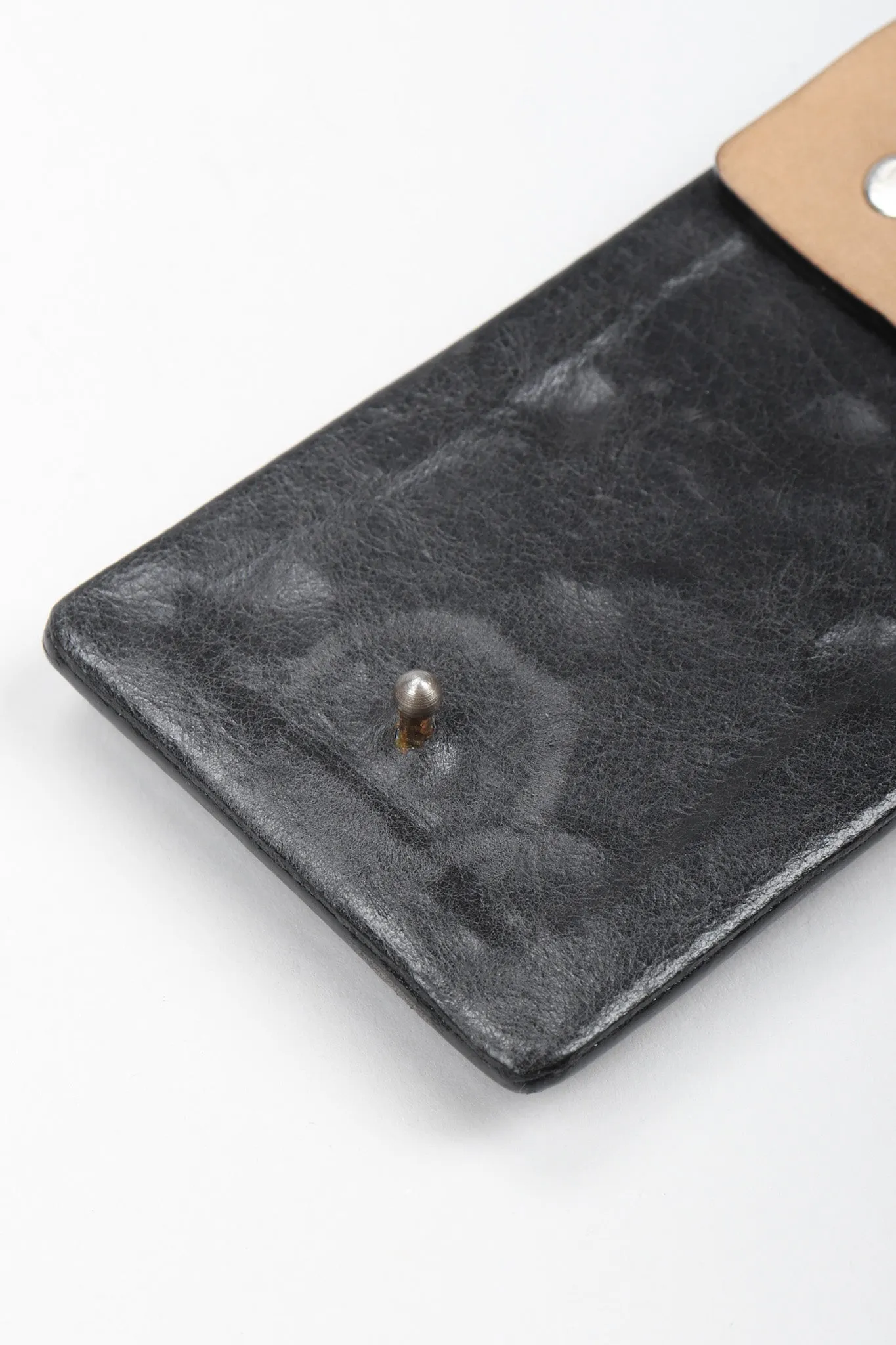 Pyramid Stud Leather Belt