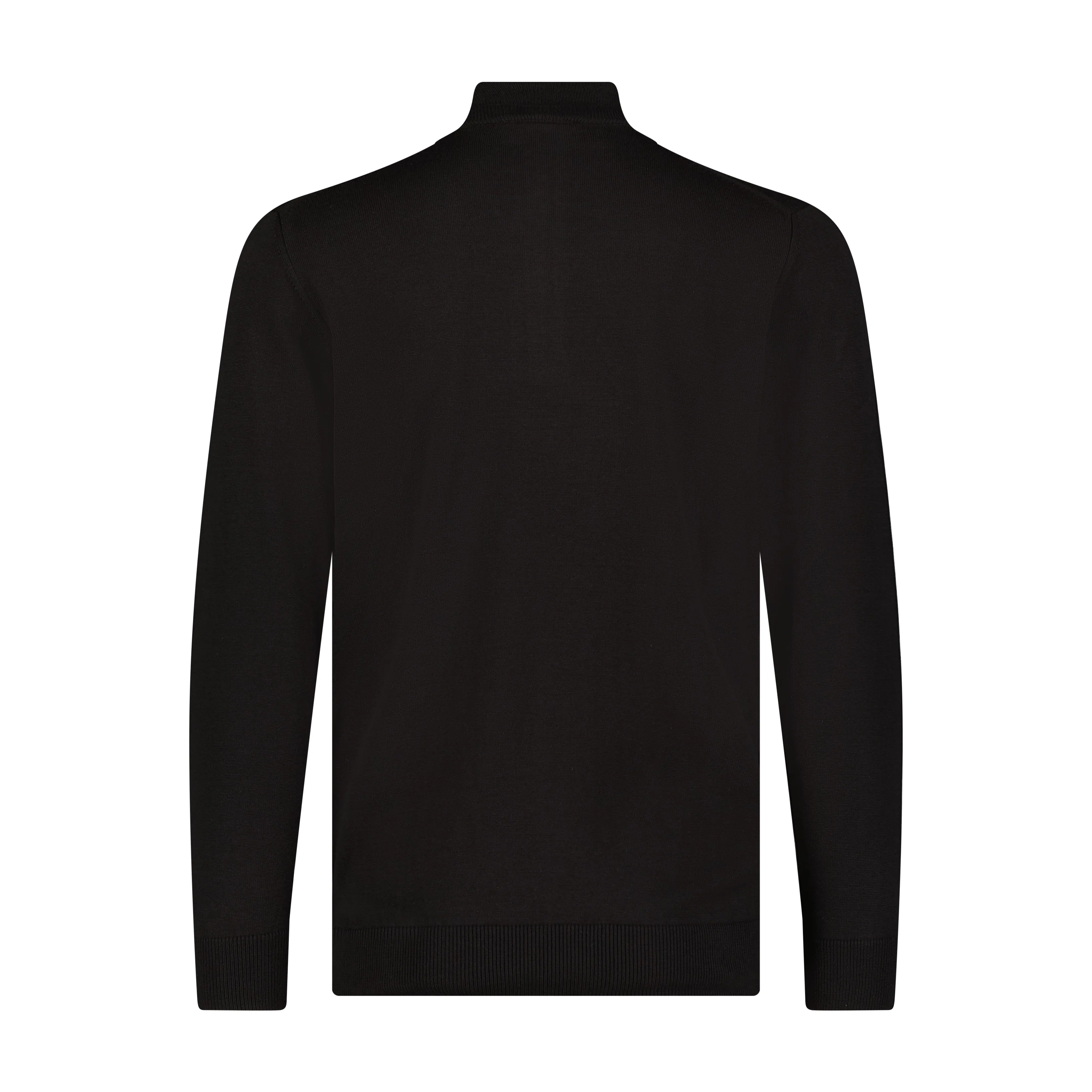 Quarter Zip Multi Panel Sweater
