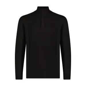 Quarter Zip Multi Panel Sweater