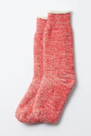 R1001 Double Face Crew Red