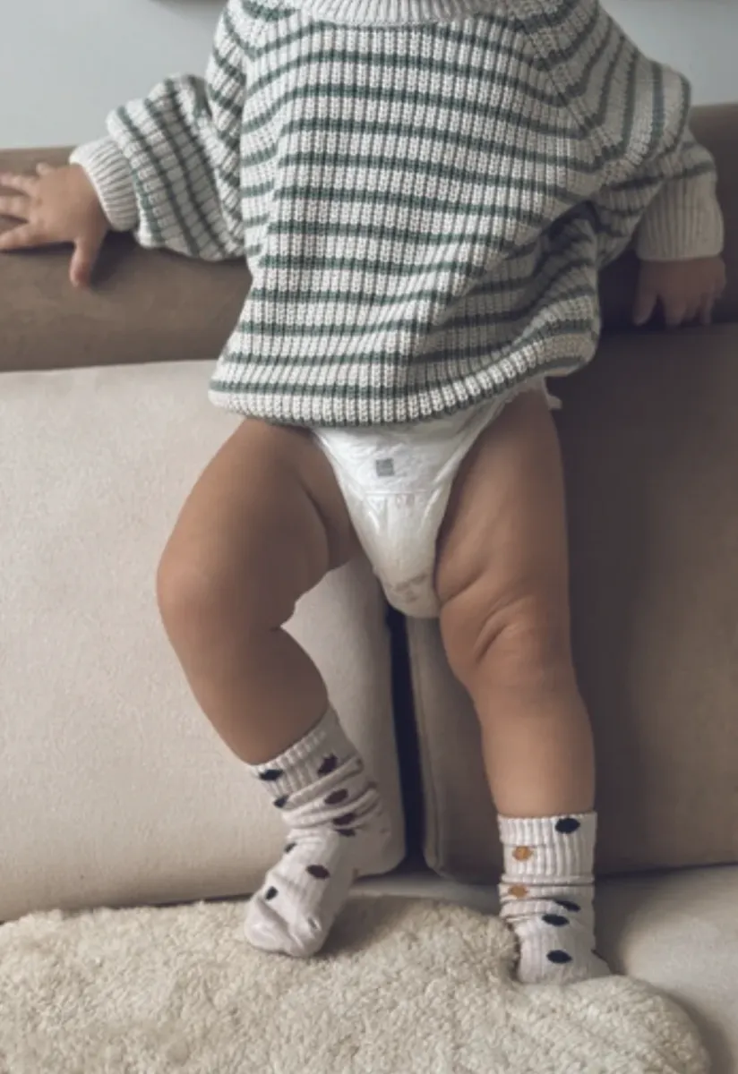 Raglan Striped Sweater