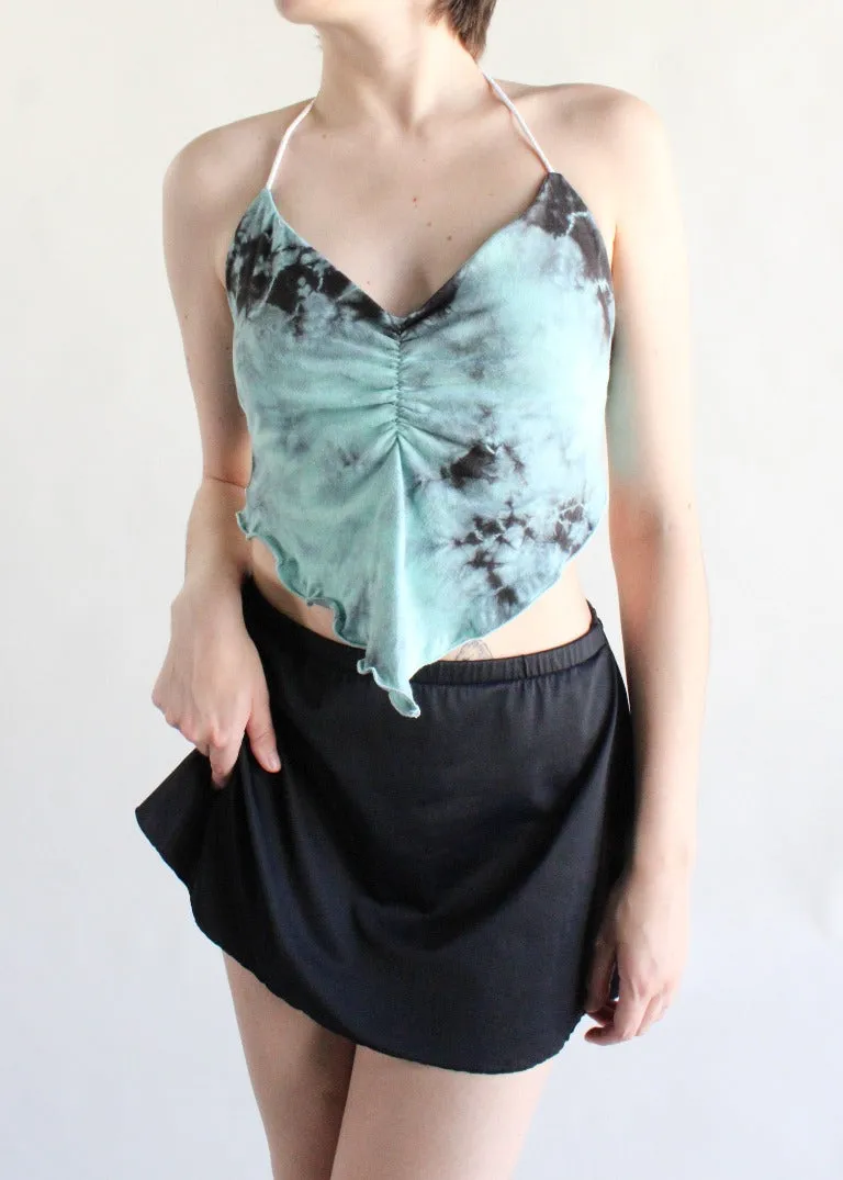 RCYCLD Tie Dye Halter Top