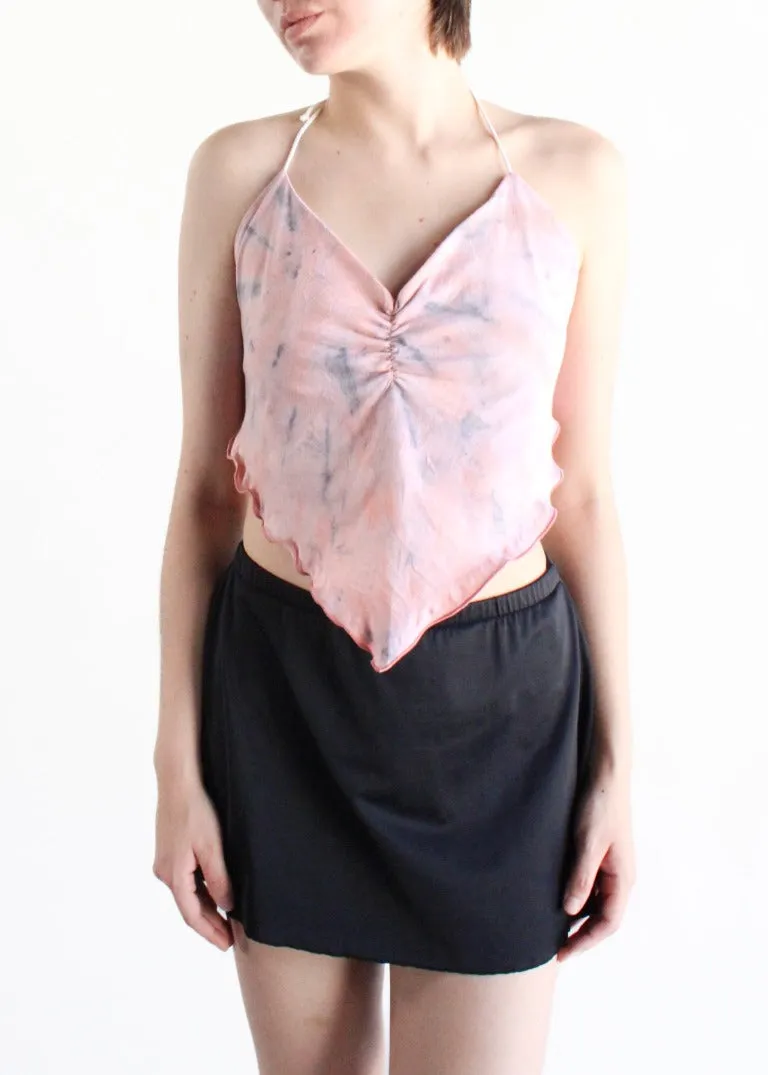 RCYCLD Tie Dye Halter Top