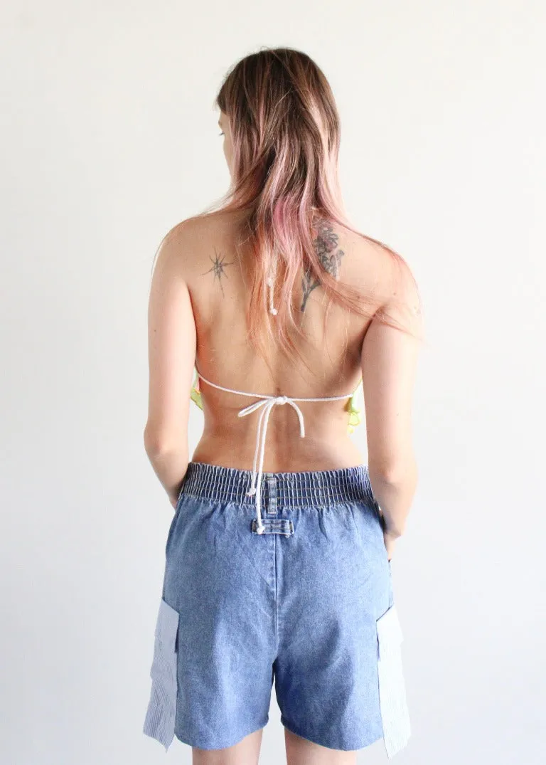 RCYCLD Tie Dye Halter Top