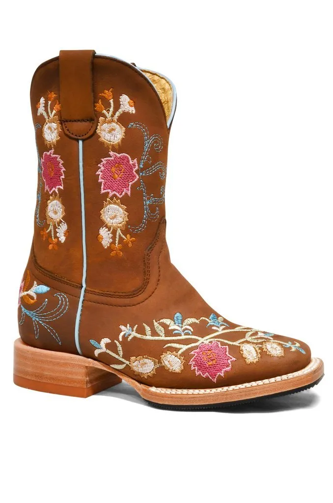 Redhawk Kids Boot - Camel Bouquet