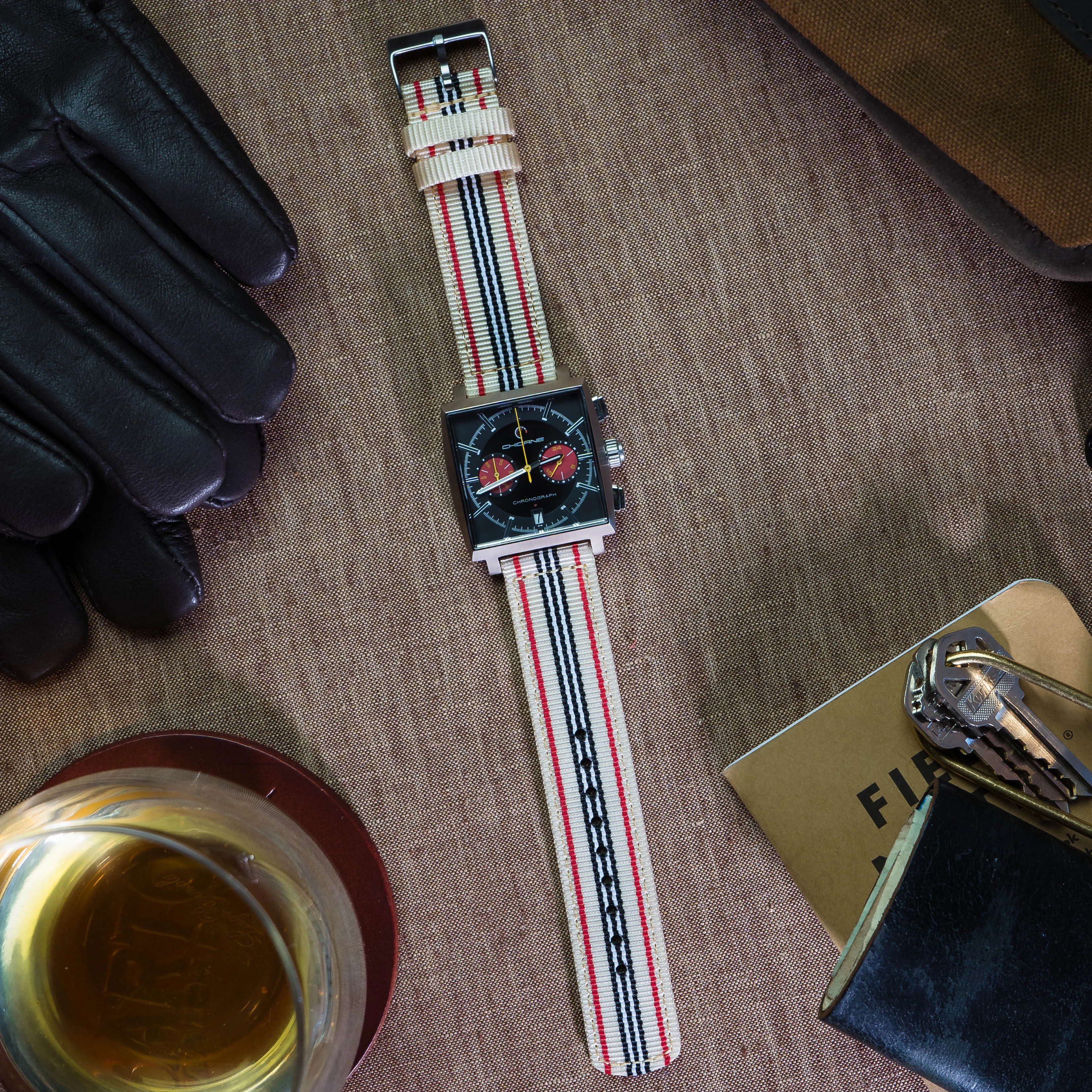 Retro Two Piece NATO® style Watch Band