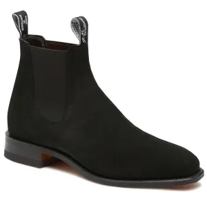 RM WILLIAMS Comfort Craftsman Boots - Men's - Black Suede