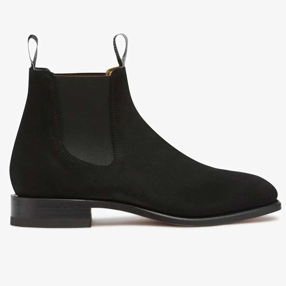 RM WILLIAMS Comfort Craftsman Boots - Men's - Black Suede