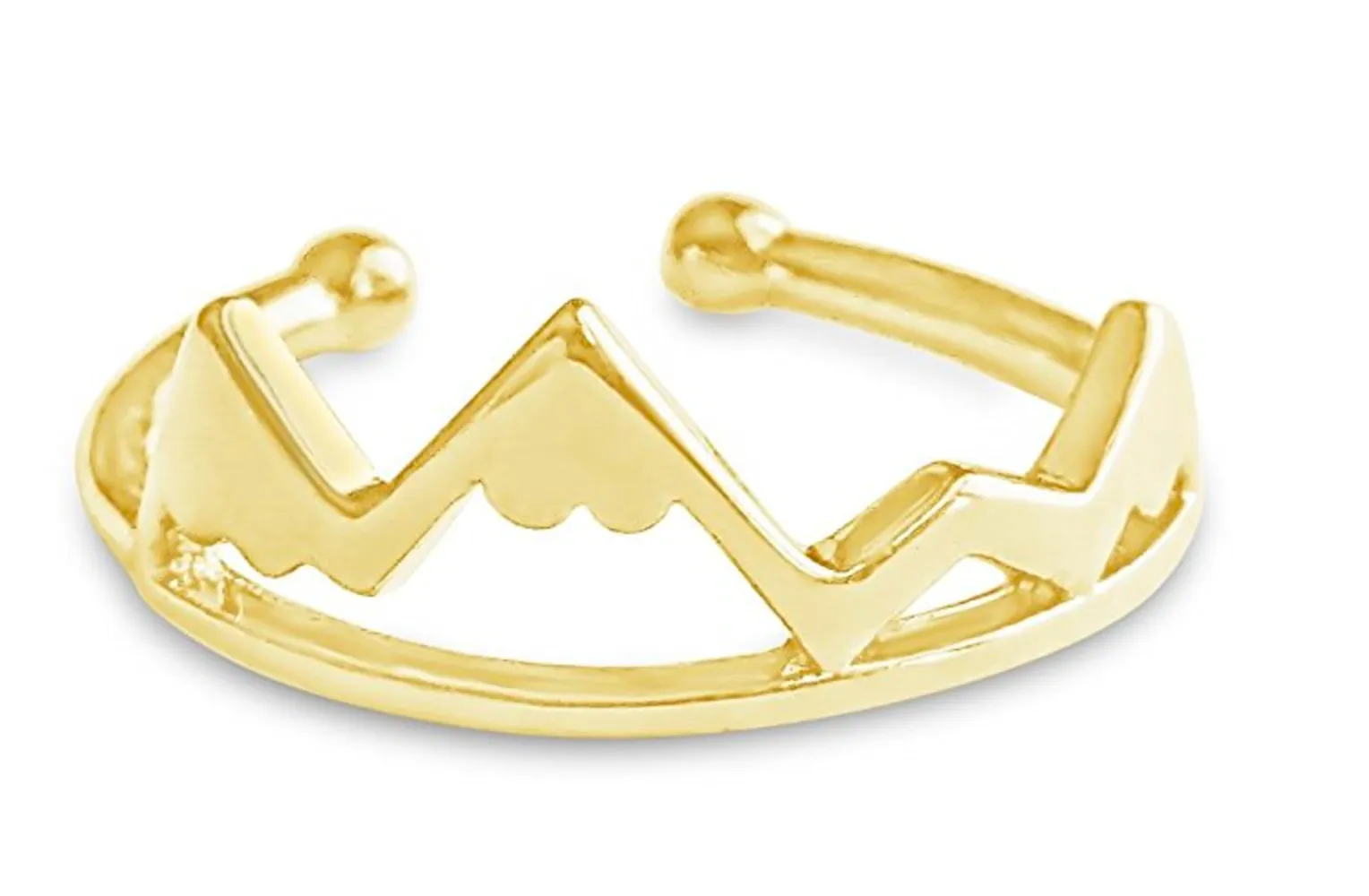 Rose Gold Mountain Ring Victoria Collection