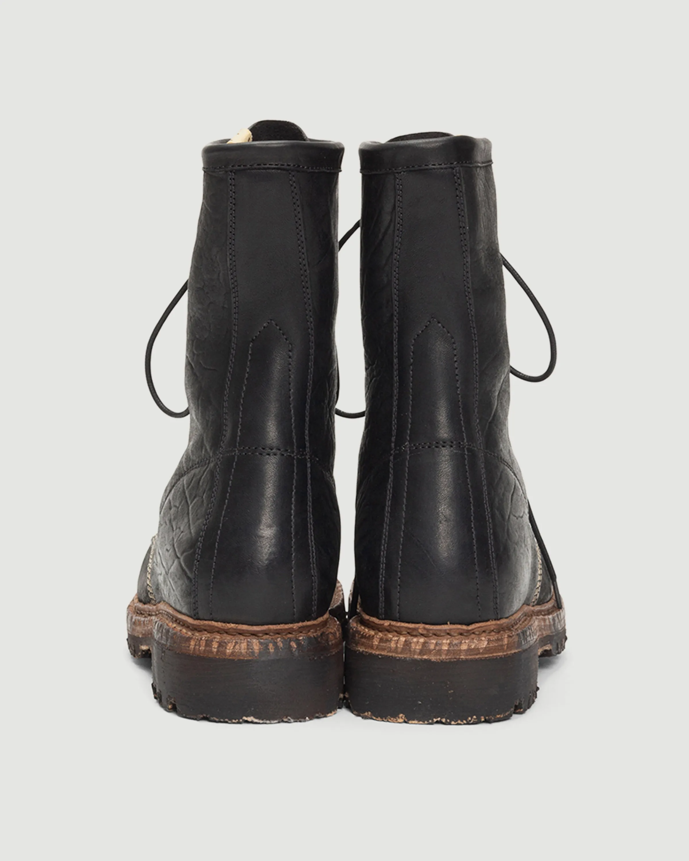 Scout Plain Toe Boots Hi-Folk Black