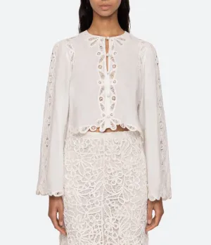 Sea Elke Soutache Long Sleeve Blouse