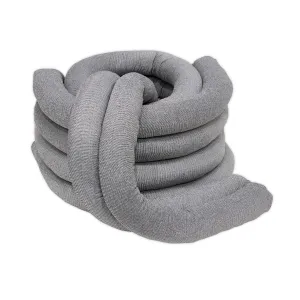 Sealey Spill Absorbent Sock 80mm x 1.2m Pack of 10