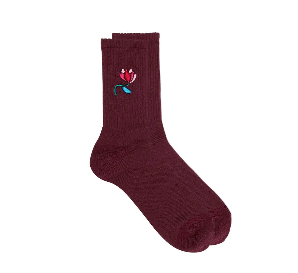 SECRET FLOWER CREW SOCK