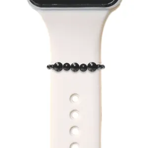 Shungite Smart Watch Band Protection Charm Loop | Apple iWatch Galaxy Smartwatch Decor Unisex