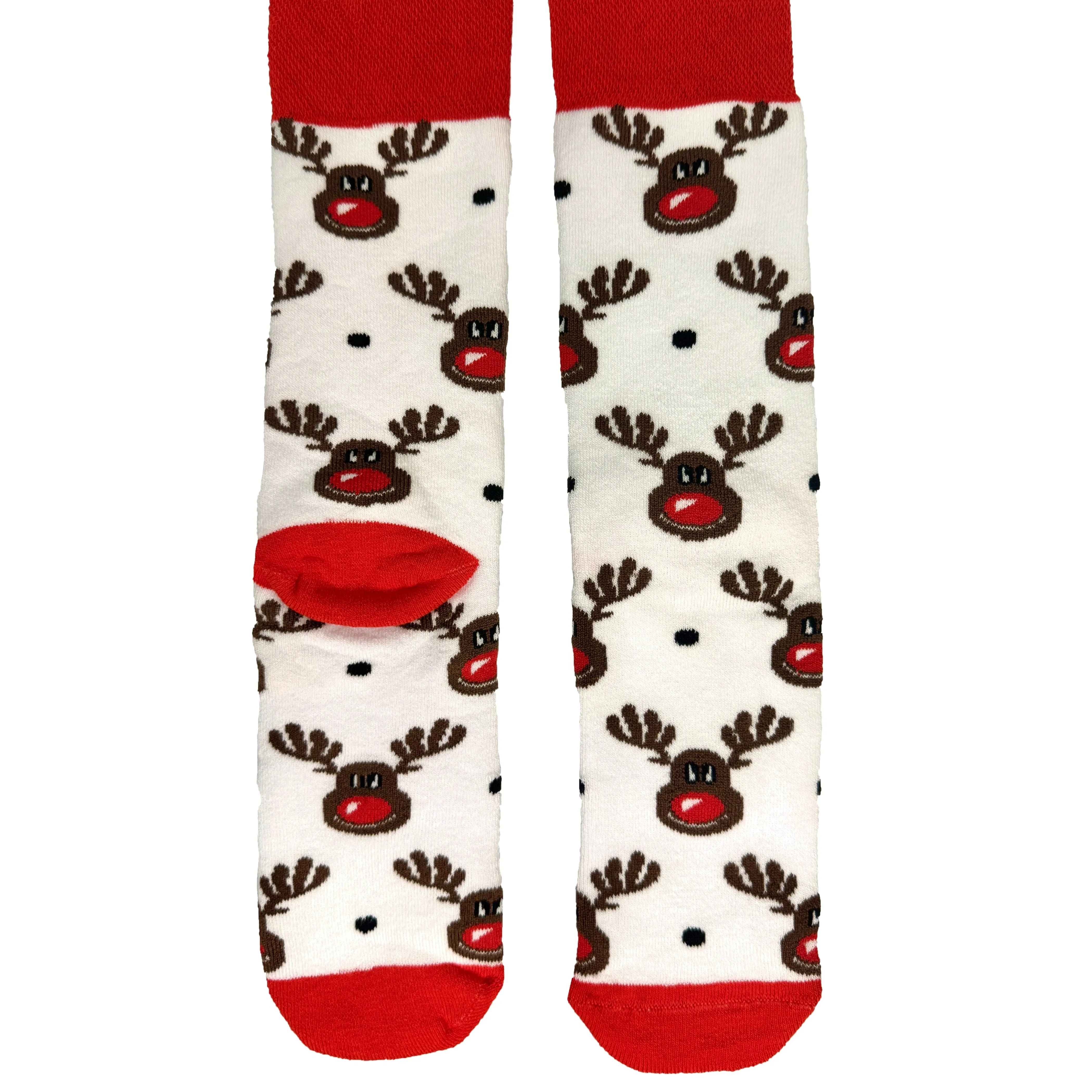 Sick Sock Red nosed christmas Socks