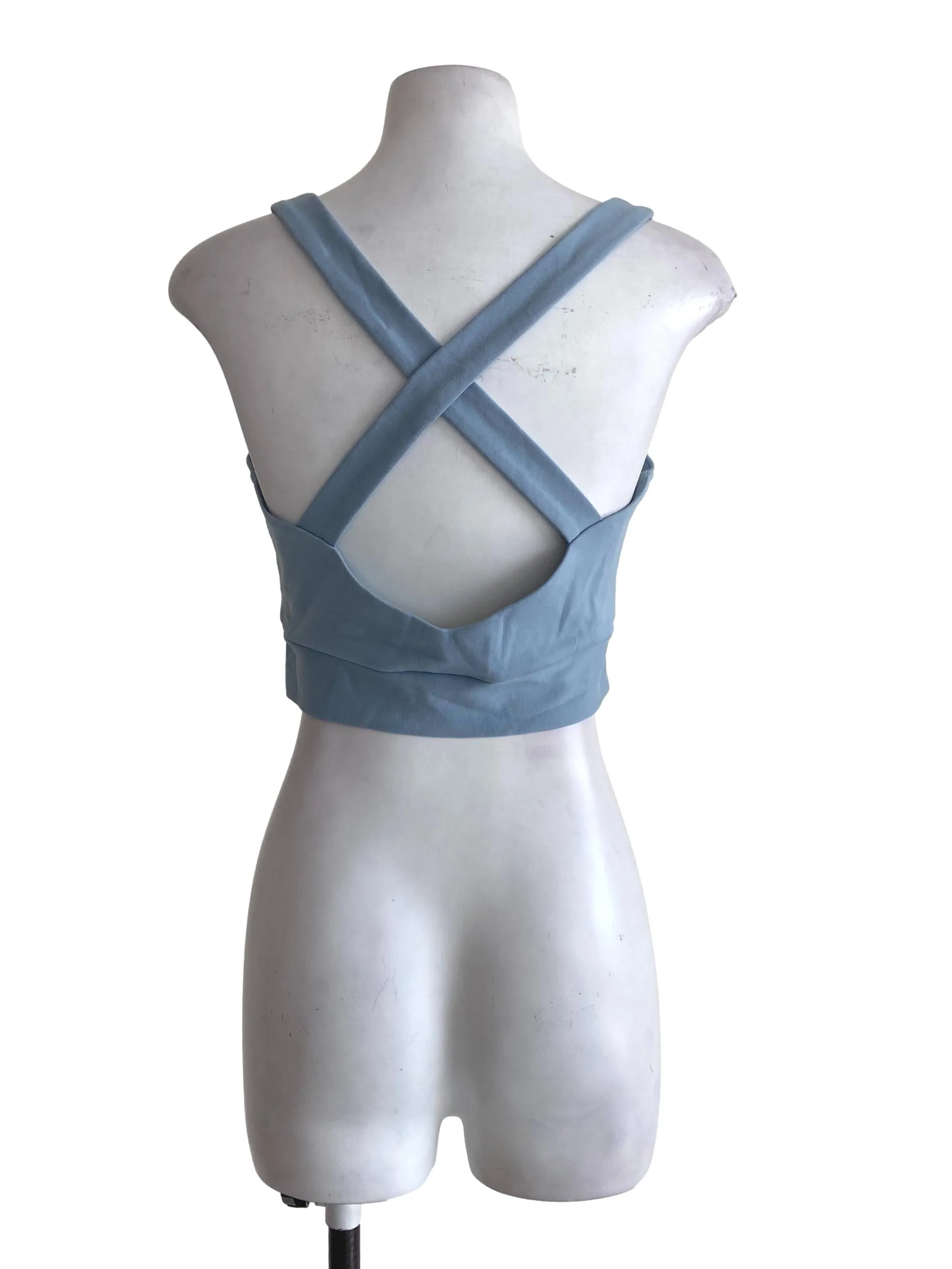 Sky Blue Crop Top LB