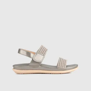 Soft Style Irene Comfort Sandal Pewter 01297-5