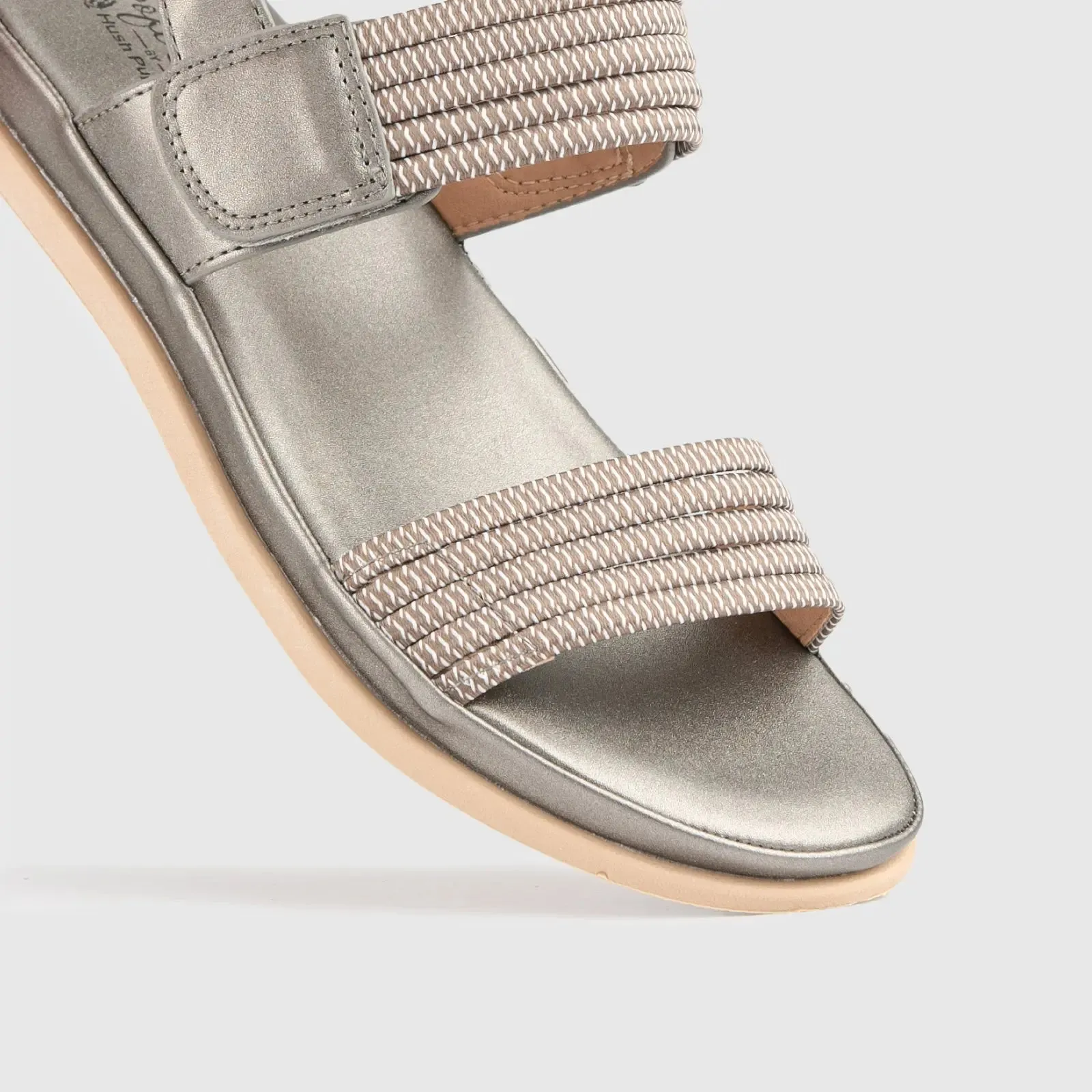 Soft Style Irene Comfort Sandal Pewter 01297-5