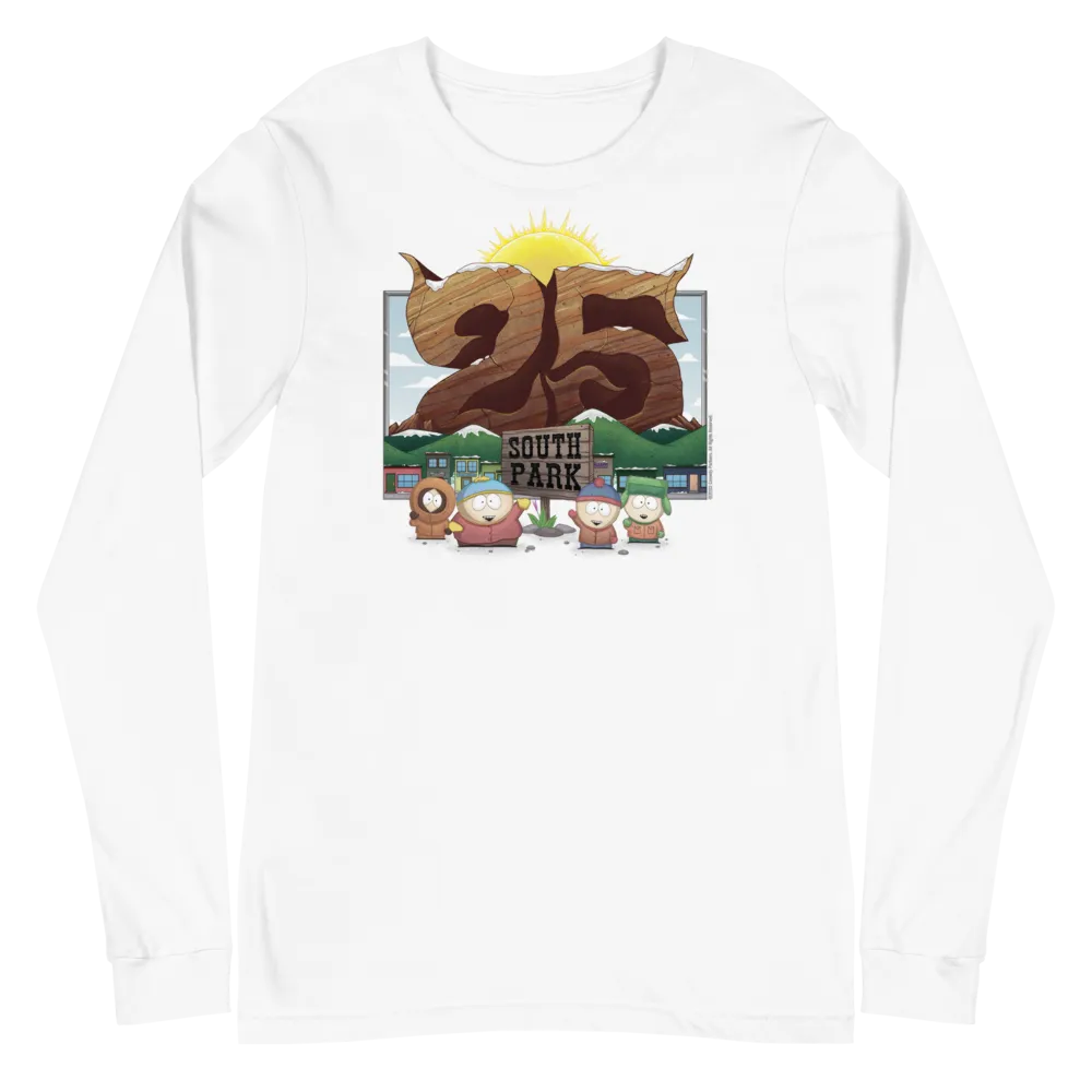 South Park Season 25 Logo Unisex Long Sleeve T-Shirt