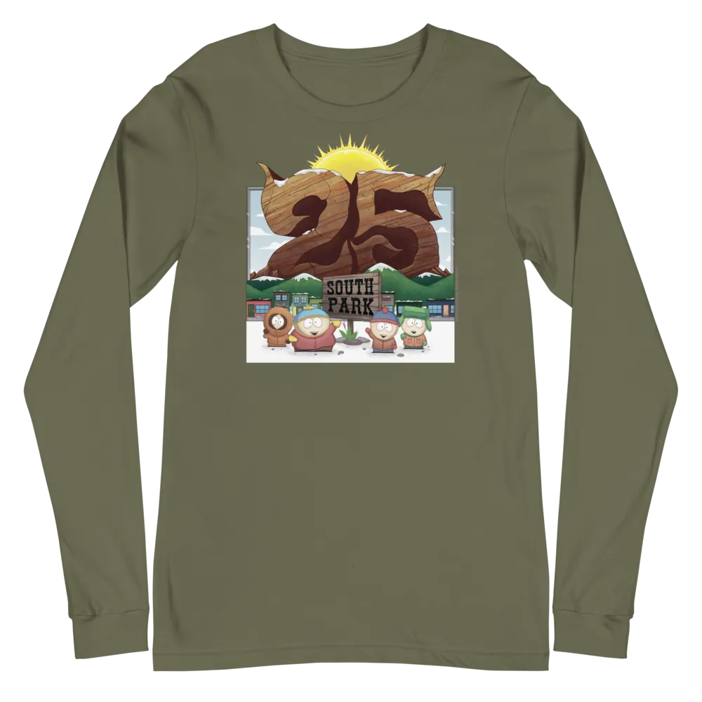 South Park Season 25 Logo Unisex Long Sleeve T-Shirt