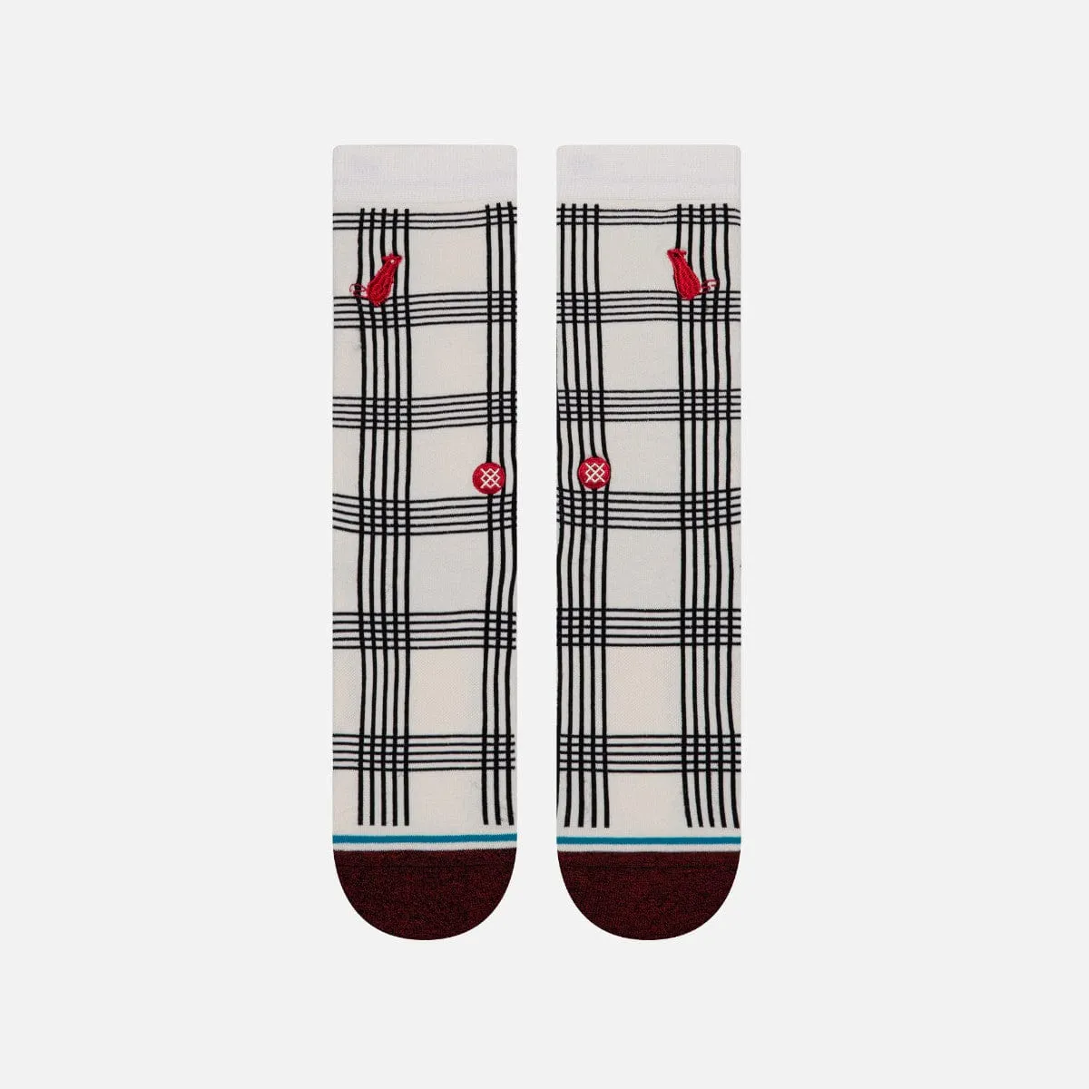 Stance Life Rat Plaid Socks