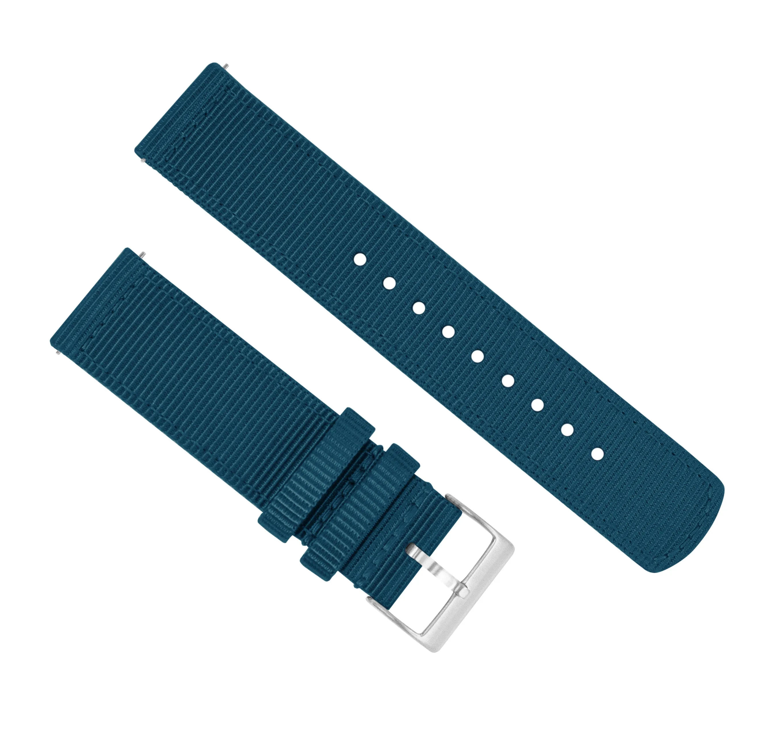 Steel Blue Two Piece NATO® style Watch Band