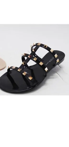 Studded Sandals