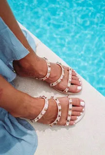 Studded Sandals